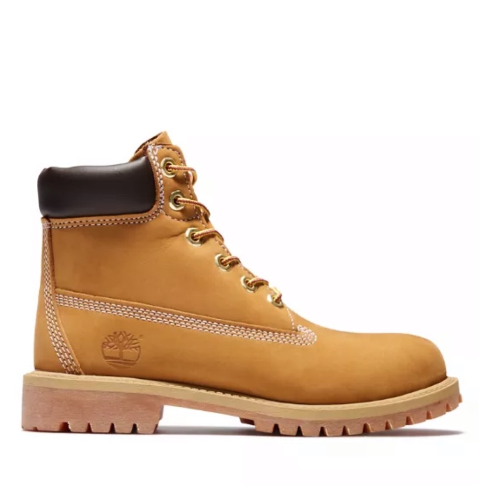 TIMBERLAND JUNIOR 6-INCH PREMIUM WATERPROOF BOOTS - Picture 2 of 4
